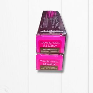 L'Oreal Professionnel DIARichesse 2 Tubes Ammonia-Free 5RVV Raspberry Truffle